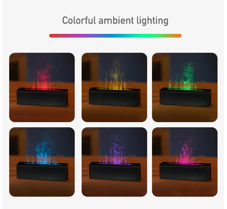 COLORFUL SIMULATION FLAME DIFFUSER